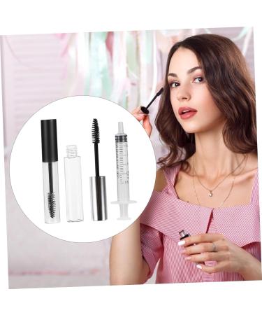 Mikinona 12pcs Mascara Tube Portable Eyelash Lashes Extension Kit Lash Kits DIY Mascara Bottle Clear Plastic - Buy Online on SooperMarket.com
