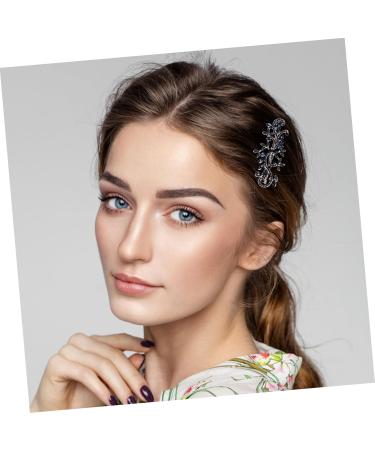 BELLIFFY Bride Hair Comb Blue Rhinestone Wedding Hair Comb for Bride - Vintage Flower Crystal Hairpin - Bridal Accessories for Bridesmaid Womens Hair Clips Headwear for Women Styling - Buy Online on SooperMarket.com