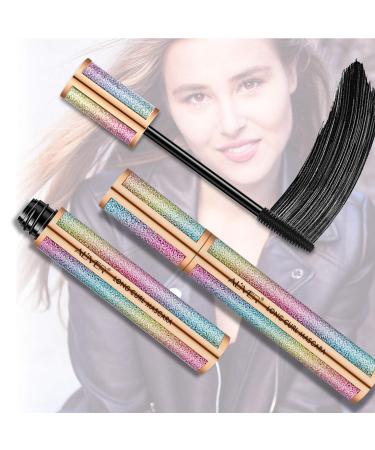 4D Silk Fiber Lash Mascara - Waterproof, Smudge-proof, Natural Thickening & Lengthening Formula - Long-lasting & Easy to Remove - 1 Count - Buy Online on SooperMarket.com
