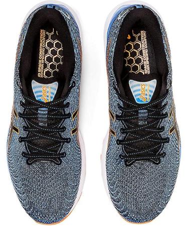ASICS Men's Gel-Cumulus 24 Running Shoes 10 Black/Shocking Orange - Premium Performance Footwear - Buy Online on SooperMarket.com