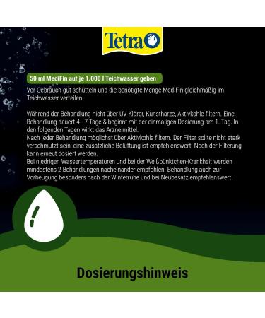 Tetra Pond Medifin 3L - Advanced Medication for Pond Fish Disease Prevention & Disinfection | International Shipping - Buy Online on SooperMarket.com