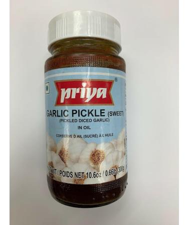 Seelans Priya Garlic pickle (Sweet) 300g (Pack of 2) | Garlic Sweet | Break Fast | healthy | indian origin - Buy Online on SooperMarket.com