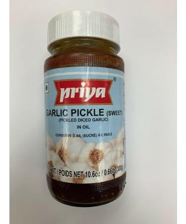 Seelans Priya Garlic pickle (Sweet) 300g (Pack of 2) | Garlic Sweet | Break Fast | healthy | indian origin