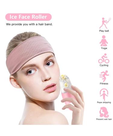 AKARY Ice Roller for Puffiness & Dark Circles | Facial Beauty Tool & Gua Sha Massage | Silicone Ice Mold | Skin Care Essential - Buy Online on SooperMarket.com