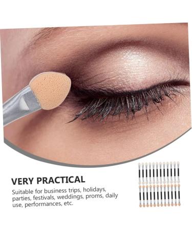 HAPINARY 96 Pcs Latex Eye Shadow Stick Eyeshadow Double Sided Eyelid Applicator Plastic - Buy Online on SooperMarket.com