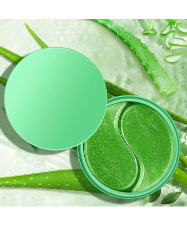 Asybo Aloe Vera Eye Mask - 60 PCs for Dark Circles Puffiness & Fine Lines | Anti-Aging Moisturizing Treatment - Buy Online on SooperMarket.com