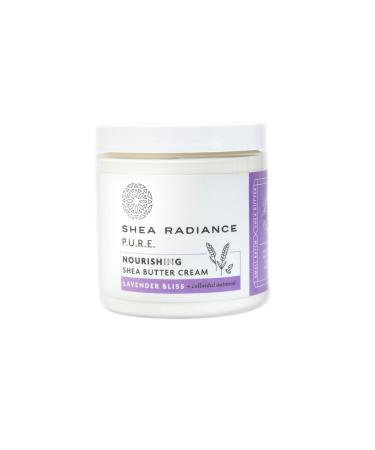 Shea Butter Cream - Lavender Bliss (8oz) Lavender Bliss 8 Ounce