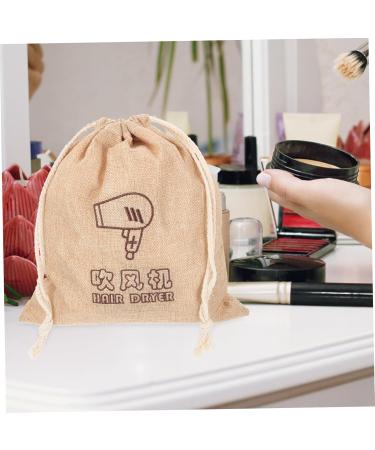Baluue 4 Pcs Portable Drawstring Bag Drawstring Travel Pouch Storage Bag for Hair Dryer Hair Tool Bag Cloth - Buy Online on SooperMarket.com