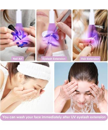 Marhynchus LED Eyelash Extension Lamp - Gooseneck LED Floor Light for Skincare & Lashes - US Plug 100-240V - Buy Online on SooperMarket.com