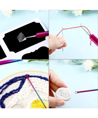 NUOMI 7 Pcs/Set Blackhead Remover Needles Stainless Steel Acne/Pimple/Comedone/Zits Fine Needles Extractor for Face Rose Forehead Cleaning Beauty Crafts with A Hard Shell Case Rainbow - Buy Online on SooperMarket.com