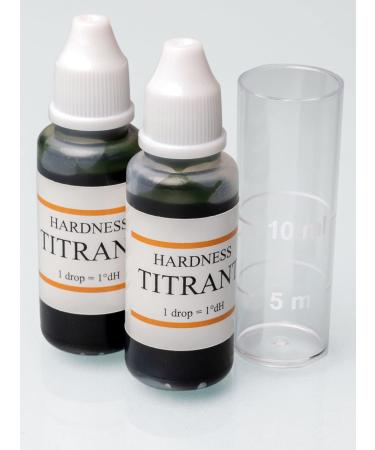 Medasa water hardness test set total hardness test measuring kit titration solution double pack
