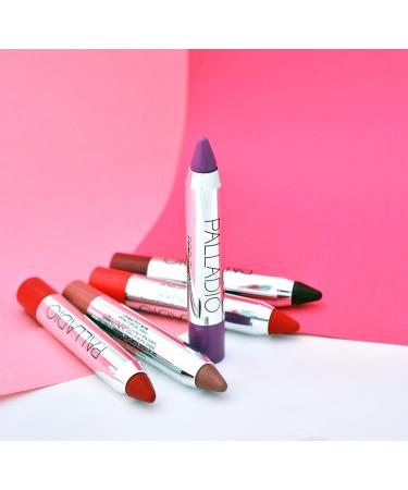 Buy Palladio Pop Shine Brilliant Lip Balm Psyched | International Shipping Available Hydrating Vibrant Color - Buy Online on SooperMarket.com