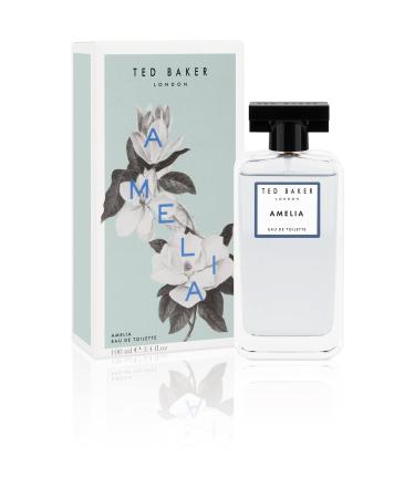 Ted Baker Floret Amelia EDT Rhubarb and Magnolia Top Notes with Tonka and Maple Base Notes Glass Bottle Amelia Fragrance 100ml 3.38 Fl Oz (Pack of 1)