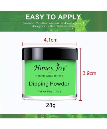 Honey Joy Dark Purple Nail Dip Dipping Powder 1oz (Dip-WD10) | Acrylic Color Pigment Powder - Buy Online on SooperMarket.com