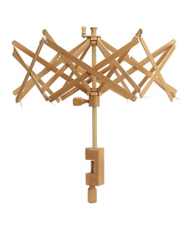 Wooden Yarn Swift Umbrella Winder Not a Chine Product Hand Operated Knitting Winder Tools Holder Wool String Ball Winder Machine Winding Lines Yarns & Fiber SW-2045 24 Inch
