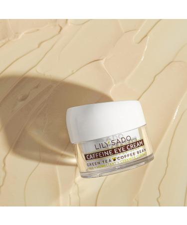 LILY SADO Tea+C Coffee & Matcha Caffeine Eye Cream 1 oz - Anti-Aging Vegan Repair Moisturizer for Under-Eye Wrinkles, Puffiness, Dark Circles & Bags - Buy Online on SooperMarket.com