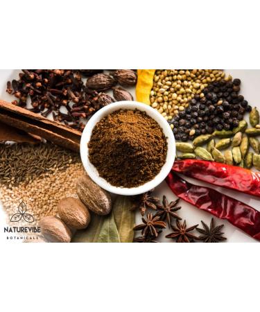 Naturevibe Botanicals Organic Garam Masala 1 Pound - USDA Organic Certified | 100% Pure & Natural Spice Blend for Enhanced Taste and Flavor - Buy Online on SooperMarket.com