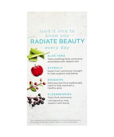 Bigelow Radiate Beauty Blueberry Aloe Herbal Tea - Caffeine Free, 18 Count (Pack of 6) - 108 Total Bags - Buy Online on SooperMarket.com