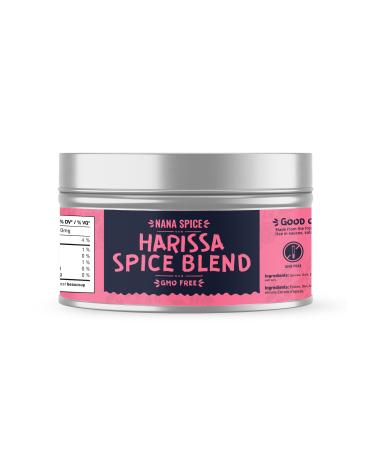 HARISSA SPICE BLEND SEASONING BY NANA SPICE | 100 G TIN | HAND GROUNDED FOR RICH AROMA AND FLAVOUR Harrisa Spice Blend