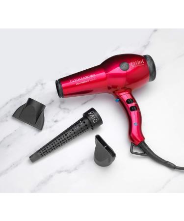 Diva Pro Styling Ultima 5000 Dryer with Styling Wand - Red - Buy Online on SooperMarket.com