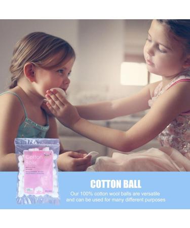 Cotton Balls - Reusable Makeup Remover Cotton Home Accessories Lightweight for Beauty & Personal Cares Baby Cares Nail Polish Remover Makeup Cleaning Serut 1. About 100 Grains (About 0.5 Grams) - Buy Online on SooperMarket.com