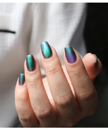 EONFAVE Holographic Nail Varnish - Chrome Nail Polish - White Shimmer Glitter Polish -Holographic Nail Varnish - Non Toxic Water Based Formula Glitter Nail Varnish - Long Lasting Women Girl Holographic Sliver - Buy Online on SooperMarket.com