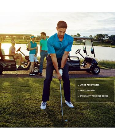 MAZEL WM-X1 Golf Iron Set - Right Handed Black #4 Steel Flex - Buy Online on SooperMarket.com