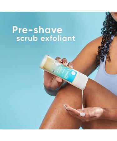 Gillette Venus Women's Pre-Shave Sea Salt Exfoliant Scrub 6.7 oz - Gentle Exfoliation for Smooth Skin - Buy Online on SooperMarket.com
