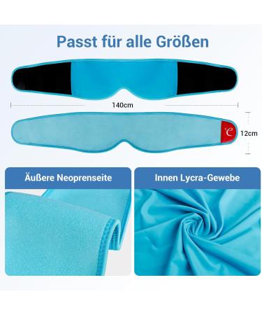 ComfyTemp Cool Sleep Mask with Gel Pads - Alleviate Dark Circles Headaches & Fever | 2-Pack Eye Compress for Men & Women - Buy Online on SooperMarket.com