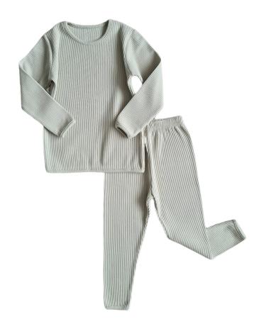DreamBuy 20 Colours Ribbed Pyjama/Tracksuit/Loungewear Unisex Boys And Girls Pyjamas Baby Clothes Pyjamas For Women And Mens Pyjamas L Sage