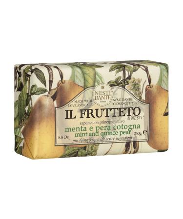 Nesti Dante Il Frutteto Purifying Soap - Mint & Quince Pear | 250g | International Shipping Available - Buy Online on SooperMarket.com