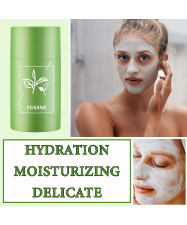 Moisturizing Green Tea Mask Stick | Deep Pore Cleansing & Oil Control | Hydrating Face Mask for All Skin Types - Buy Online on SooperMarket.com