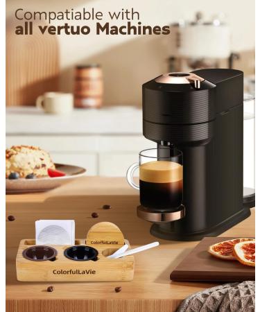 Reusable Capsules for Nespresso VertuoLine Refill Vertuoline Pod Fits for Nespresso Vertuo with 20 Pcs Disposable Aluminum Foils Reusable Coffee Filters (1 Set+20pcs Lids) (1 Set+20pcs Lids) - Buy Online on SooperMarket.com