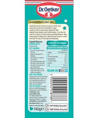 Dr. Oetker Liquid Glucose 140g - Buy Online on SooperMarket.com