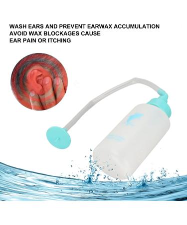Ear Wax Removal Kit - Cleaning Spray Bottle for Adults & Kids | Ear Irrigation Flushing System - Buy Online on SooperMarket.com