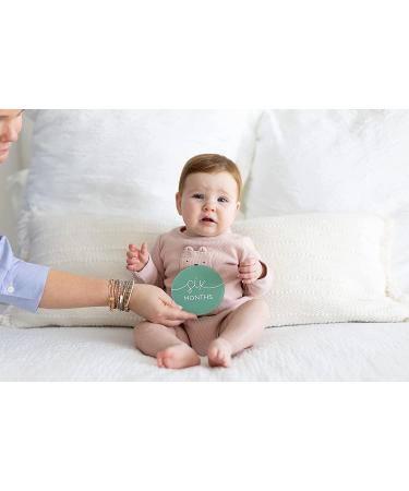 Pearhead Acrylic Monthly Milestone Photo Cards  Gender-Neutral Babys First Year Photo Prop Discs  Pregnancy Journey Milestone Markers  Sage Sage Milestone Discs - Buy Online on SooperMarket.com