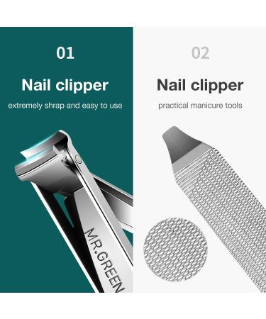 MR.GREEN Stainless Steel Multifunctional Nail Clippers - 6 Functions, Large Size - Buy Online on SooperMarket.com