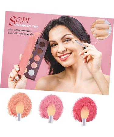 Housoutil 50pcs Two-color Eyeshadow Brush Eye Shadow Makeup Brushes Eyeshadow Cosmetic Woman Girl - Buy Online on SooperMarket.com