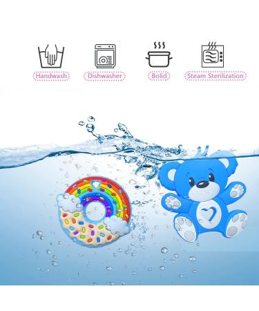 2 Pack Chew Toys for Autistic Children | Oral Motor Chewing Teether for ADHD - Blue - Buy Online on SooperMarket.com