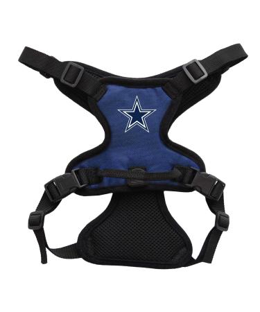 Littlearth Unisex-Adult NFL Dallas Cowboys Front Clip Pet Harness, Team Color, Large