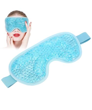 Cooling Eye Mask - Reusable Gel Mask for Dry Eyes & Dark Circles | International Shipping Available - Buy Online on SooperMarket.com