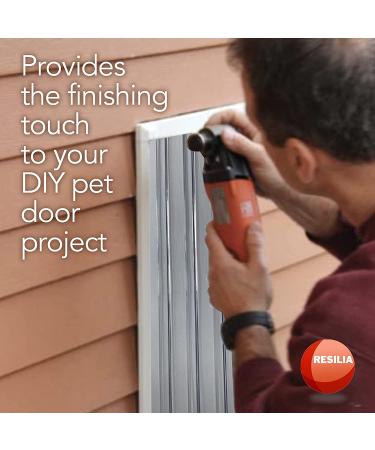 Plastic Vinyl Strip for DIY Dog or Cat Door - Doggie Door Replacement Strips | Pet Products 8' x 8 - Buy Online on SooperMarket.com