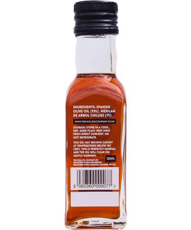The Chilli Oil Company De Arbol Chilli Oil 125 ml - Buy Online on SooperMarket.com