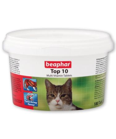 Beaphar Top 10 Cat Vitamin 180 Tablets
