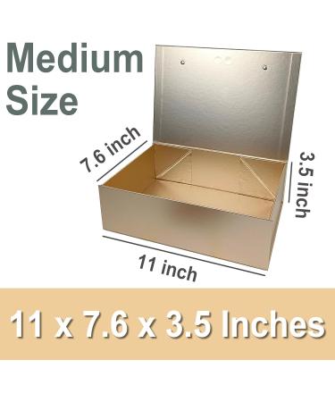 PALITIGO RoseGold 5 pack Rose Gold 11x7.6x3.5 Inches(5 Packs) - Buy Online on SooperMarket.com
