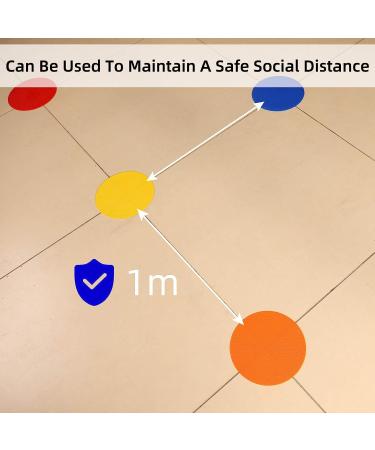 Non-Slip Rubber Spot Markers 10 Inch - Set of 12 for Football & Basketball Training - Buy Online on SooperMarket.com