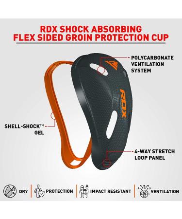 RDX Groin Cup for MMA Boxing and Martial Arts - Blue Standard - Buy Online on SooperMarket.com