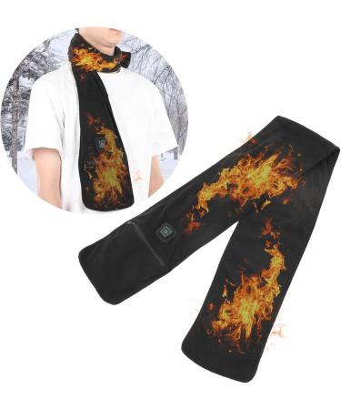 USB Heated Scarf - Composite Fiber Heating Pad for Neck | Perfect for Men & Women | Ideal for Snowboarding & Skiing - Buy Online on SooperMarket.com