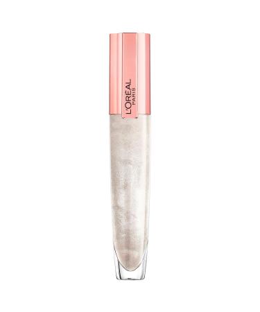 L'Or al Paris Glossy Lip gloss for maximum volume nourishing effect with hyaluronic acid and collagen-as fragments Glow Paradise Brilliant Signature Plump-In-Gloss No. 400 I Maximize 6.4 ml (1 Pack)