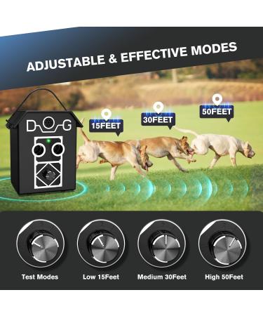 Bubbacare Anti Barking Device - Automatic Ultrasound Bark Control for All Dog Sizes - 3 Modes for Indoor & Outdoor Use - Buy Online on SooperMarket.com